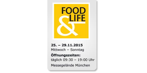 Logo der Messe FOOD & LIFE