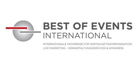 Logo der Messe BEST OF EVENTS INTERNATIONAL