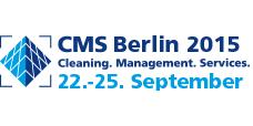 Logo der Messe CMS 2015 Cleaning. Management. Services.