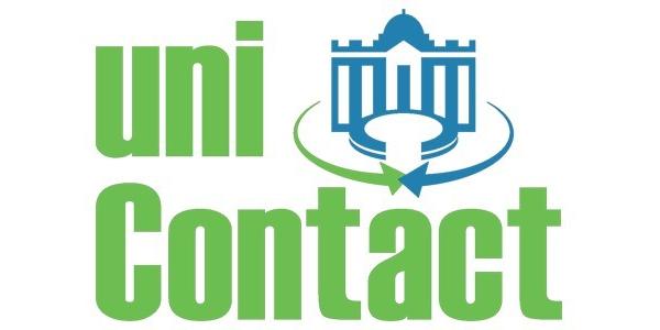 Logo der Messe uniContact 2015