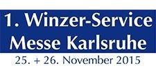 Logo der Messe 1. Winzer-Service Messe 2015