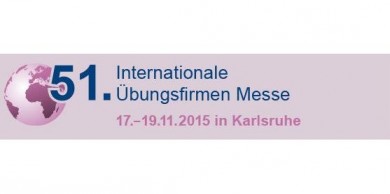 Logo der Messe 51. Internationale Übungsfirmen Messe 2015