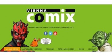 Logo der Messe Vienna Comix