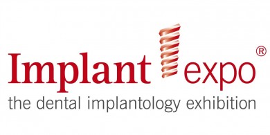 Logo von der Messe Implant expo