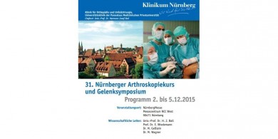 Logo der Messe Nürnberger Arthroskopiekurs mit Gelenksymposium