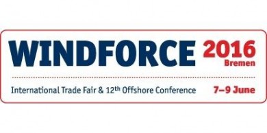 Logo der Messe WINDFORCE 2016