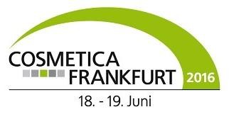 Logo der Messe Cosmetica Frankfurt 2016