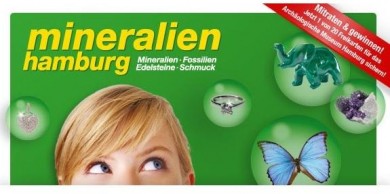 Logo der Messe Mineralien Hamburg