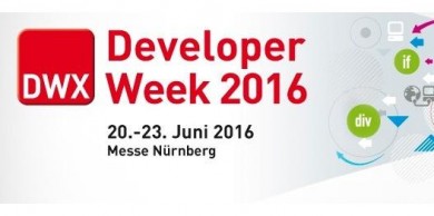 Logo der Messe Developer Week