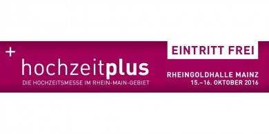 Logo von der Messe hochzeitplus - Die Hochzeitsmesse im Rhein-Main-Gebiet