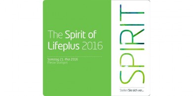 Logo der Messe The Spirit of Lifeplus 2016