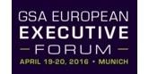Logo der Messe GSA European Executive Forum 2016