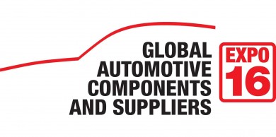 Logo der Messe Global Automotive Components and Suppliers Expo 16