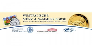 Logo der Messe Westfälische Münz- und Sammler-Börse