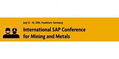 Logo der Messe International SAP Conference for Mining and Metals 2016