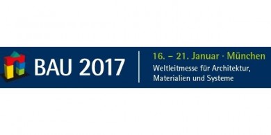 Logo der Messe BAU München