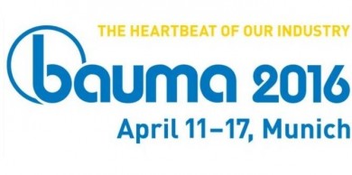 Logo der Messe bauma 2016