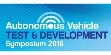 Logo der Messe Autonomous Vehicle Test & Development Symposium 2016