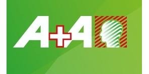 Logo der Messe A+A