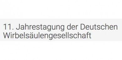 Logo der Messe Deutscher Wirbelsäulenkongress (DWG)