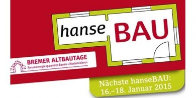 Logo der Messe hanseBau