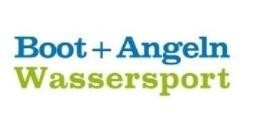 Logo der Messe Boot+Angeln, Wassersport Rostock