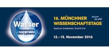 Logo der Messe 16. Münchner Wissenschaftstage