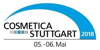Logo der Messe Cosmetica 2018 in Stuttgart