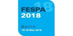 Logo der Messe FESPA 2018 in Berlin