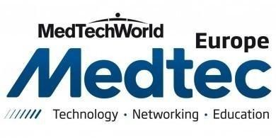 Logo der Messe Medtec Europe 2018 in Stuttgart