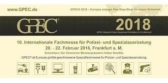Logo der Messe gpec 2018 in Frankfurt