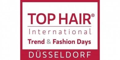 Logo der Messe Top Hair International 2018 in Düsseldorf