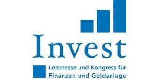 Logo der Messe Invest 2018 in Stuttgart
