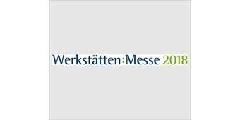 Logo der Messe Werkstätten:messe 2018 in Nürnberg