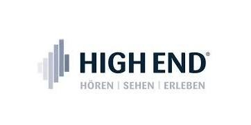 Logo der Messe HIGH END 2018 in München