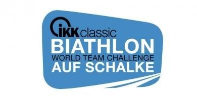 Logo von der Messe IKK classic Biathlon WTC 2017 in Gelsenkirchen