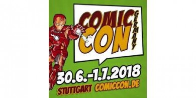 Logo der Messe Comic Con Germany 2018 in Stuttgart