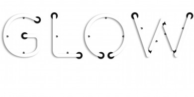Logo der Messe Glow