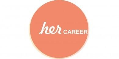 Logo der Messe herCAREER