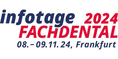 Logo der Messe infotage FACHDENTAL Frankfurt 2024