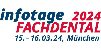 Logo der Messe infotage FACHDENTAL München 2024