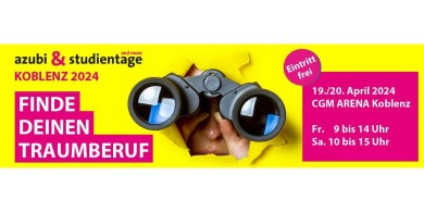 Logo von der Messe azubi & studientage Koblenz 2024