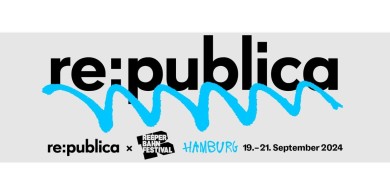 Logo der Messe re:publica Hamburg 2024