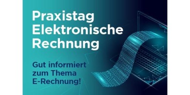 Logo der Messe Praxistag Elektronische Rechnung 2024