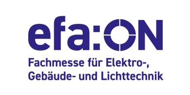 Logo der Messe efa:ON 2025