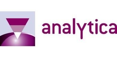 Logo der Messe analytica 2028