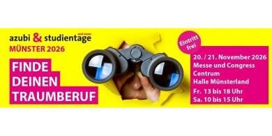 Logo der Messe azubi & studientage Münster 2026