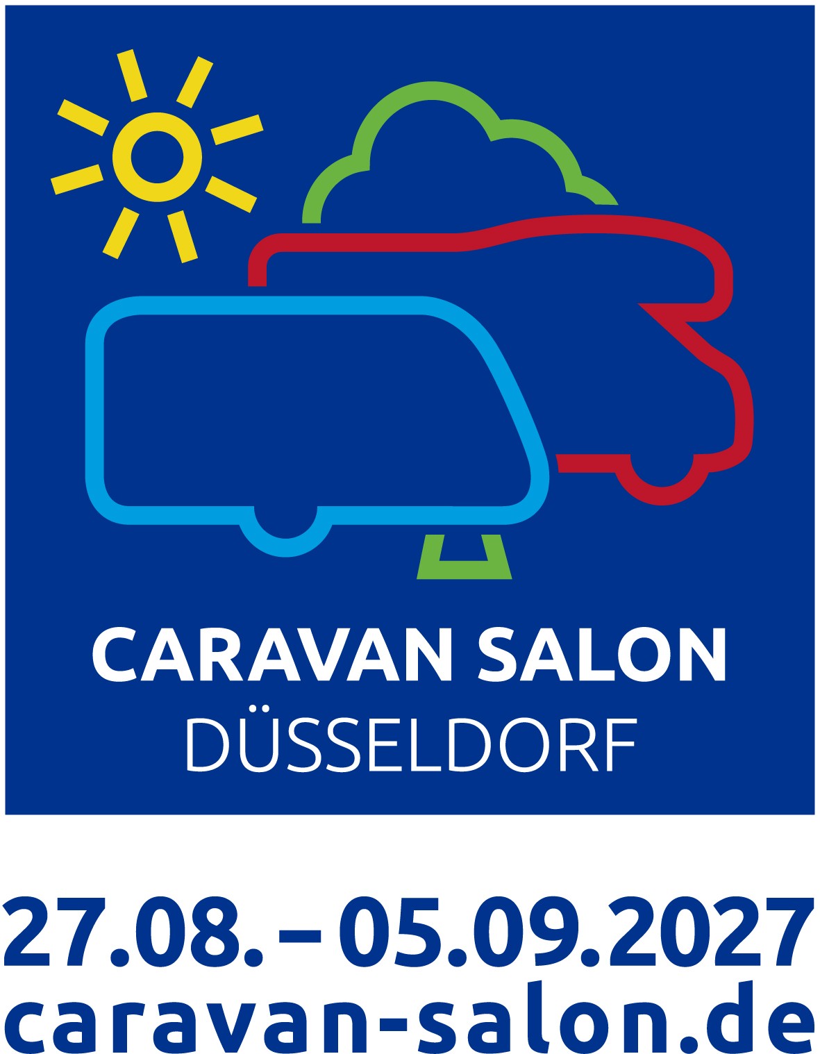 Logo von der Messe Caravan Salon 2027