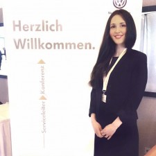 Anna bei der Arbeit