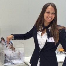 Lisa bei der Arbeit